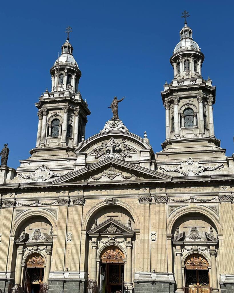 Our last stop before home was Santiago, Chile. We happened upon a special mass at the Cathedral being celebrated by the Archbishop, Celestino Aós Braco O.F.M.Cap., it was also being televised and live streamed; that brought back memories! The square on w… instagr.am/p/Cnr21gkr78I/