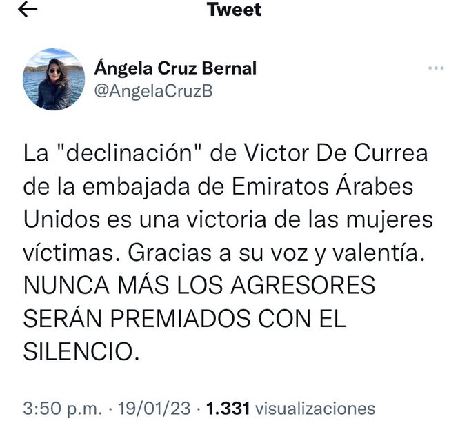 minino1601's tweet photo. Que las denuncias no se hagan en Twitter.
Que las juezas no sean las feministas selectivas y oportunistas.
Que no se usen las víctimas para fines politiqueros.
Que quien juzgue sea un juez de la República y emita sentencia condenatoria.
Que se respete la presunción de inocencia. https://t.co/IMbLyGsxYg