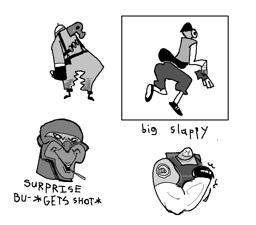 lemonfork's tweet image. 4 types of husband which one yours #TeamFortress2