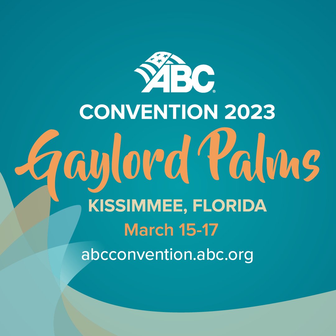 ABCNational's tweet image. Check out the newly added industry insight sessions exclusively available at ABC Convention 2023! Register for your full convention experience to take advantage of the entire lineup of hot topics affecting the construction industry. abcconvention.abc.org. #ABCMeritShopProud