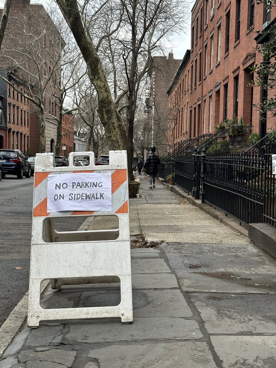 Broken: total lack of meaningful parking enforcement has doing what their city is supposed to do #nyc
