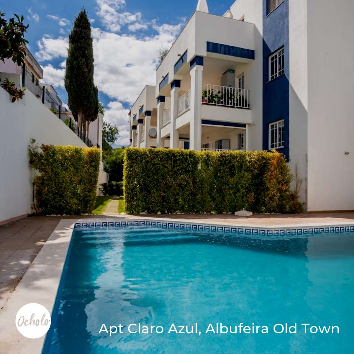 ocholovillas's tweet photo. Ditch the car at Apartment Claro Azul!🚗☀️

🟡Right in the heart of the Old Town Albufeira 
🟡Bustling restaurants, bars and stores 
🟡Beautiful spacious apartment 
🟡Shared outdoor pool 

Only 250 meters to the beach, what are you waiting for!

Book now:
https://t.co/KW3auk5V5p https://t.co/U4Z6o98msR