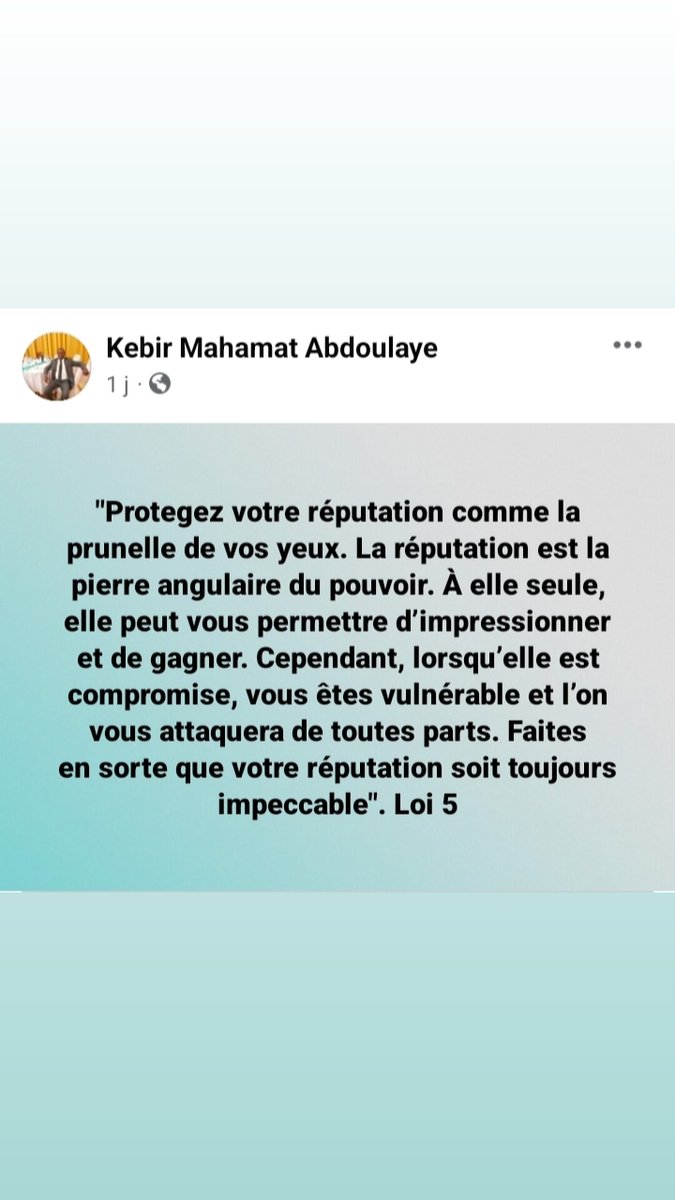 Kebir Mahamat Abdoulaye tweet media