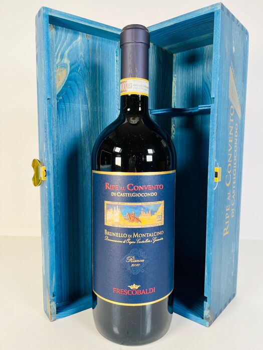 astepregiate.online/l/66042141/tw?…
Castelgiocondo Ripe al Convento Brunello di Montalcino Riserva 2010 1,5l Magnum OWC
1 Magnum in custodia di legno originale

Brunello di Montalcino Riserva In un'ottima annata 2016. Il top per degustare due annate diverse. F...