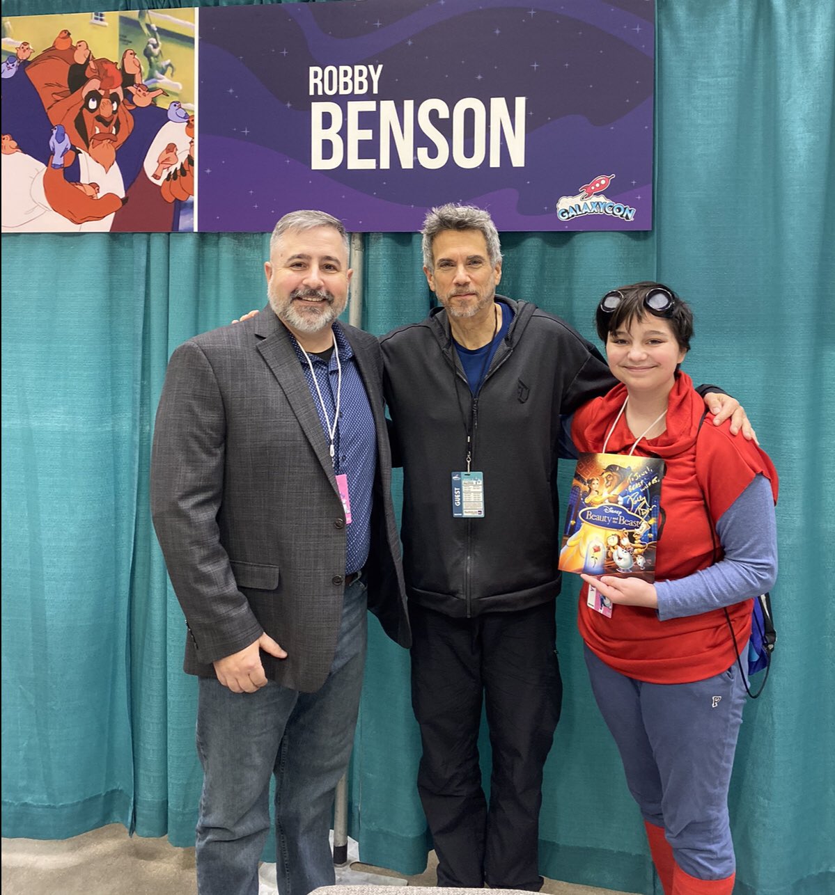  Happy Birthday to the one and only Robby Benson! Still a highlight of my daughters life! 