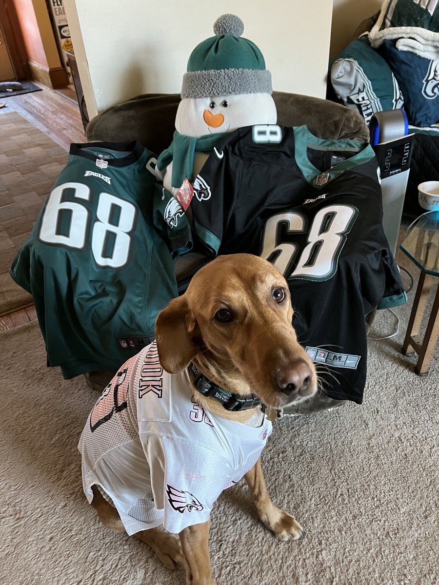 Piper wants to know if it's time yet!!!! #FlyEaglesFly #WeAllWeGot #WeAllWeNeed #GoBirds GAME DAY!!!! LFG!!!