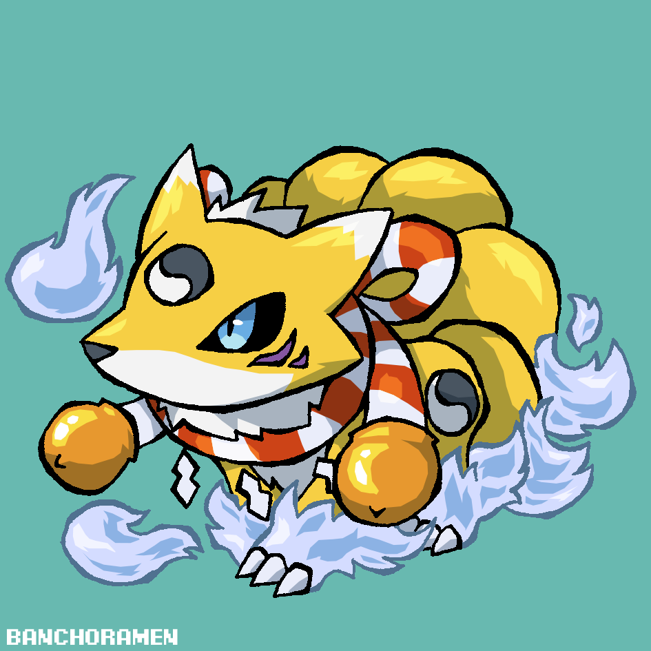 bancho_ramen's tweet photo. Random Digimon Ver. 2023 3/???

#digimon #DigimonGhostGame #digimonsurvive #magnamon #imperialdramon #kyubimon #beelzemon #chibiart #myart #digital #traditional #fanart https://t.co/QENLseJAEe