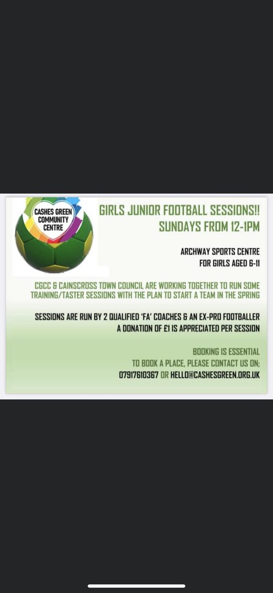 Cashes Green FC (@cashesgreenfc) on Twitter photo 