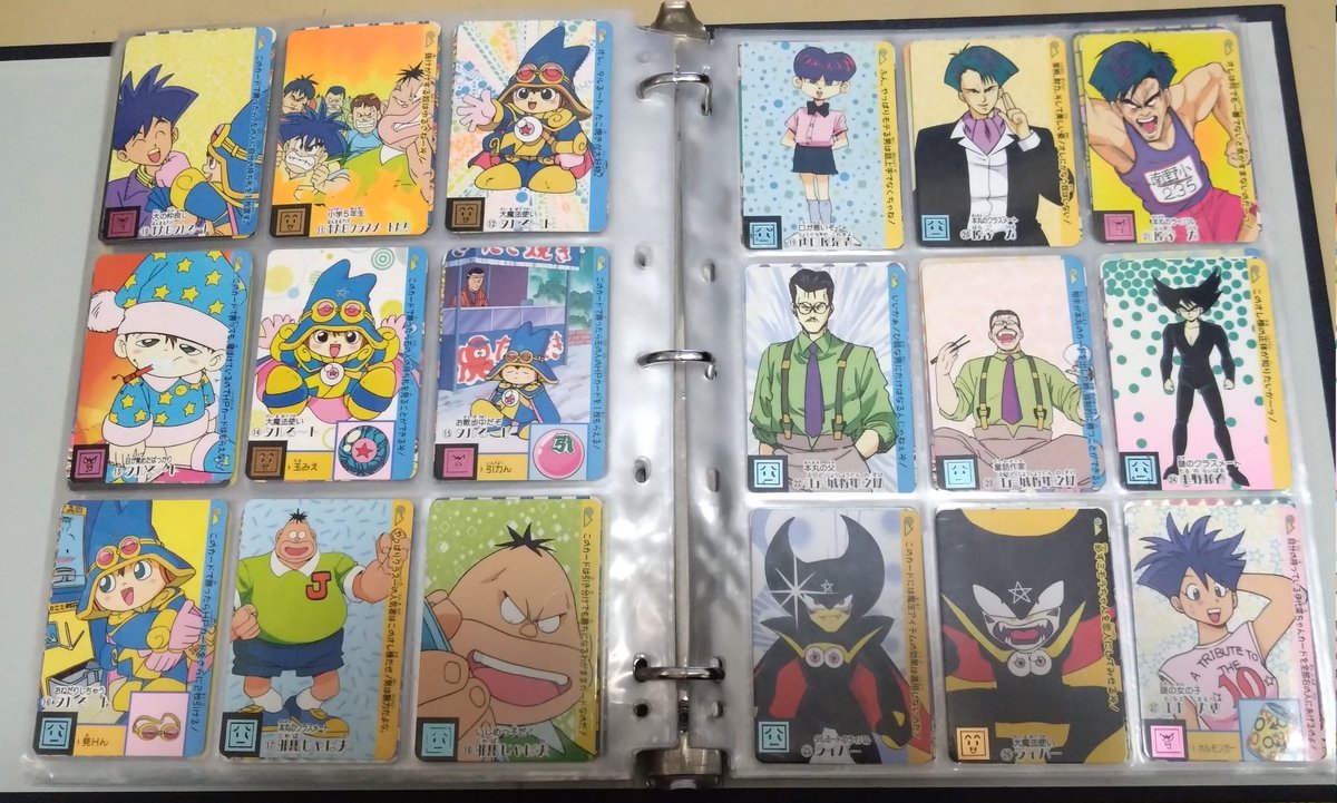 やーっと！ まじかるタルるートくんカードダスPart1コンプできた