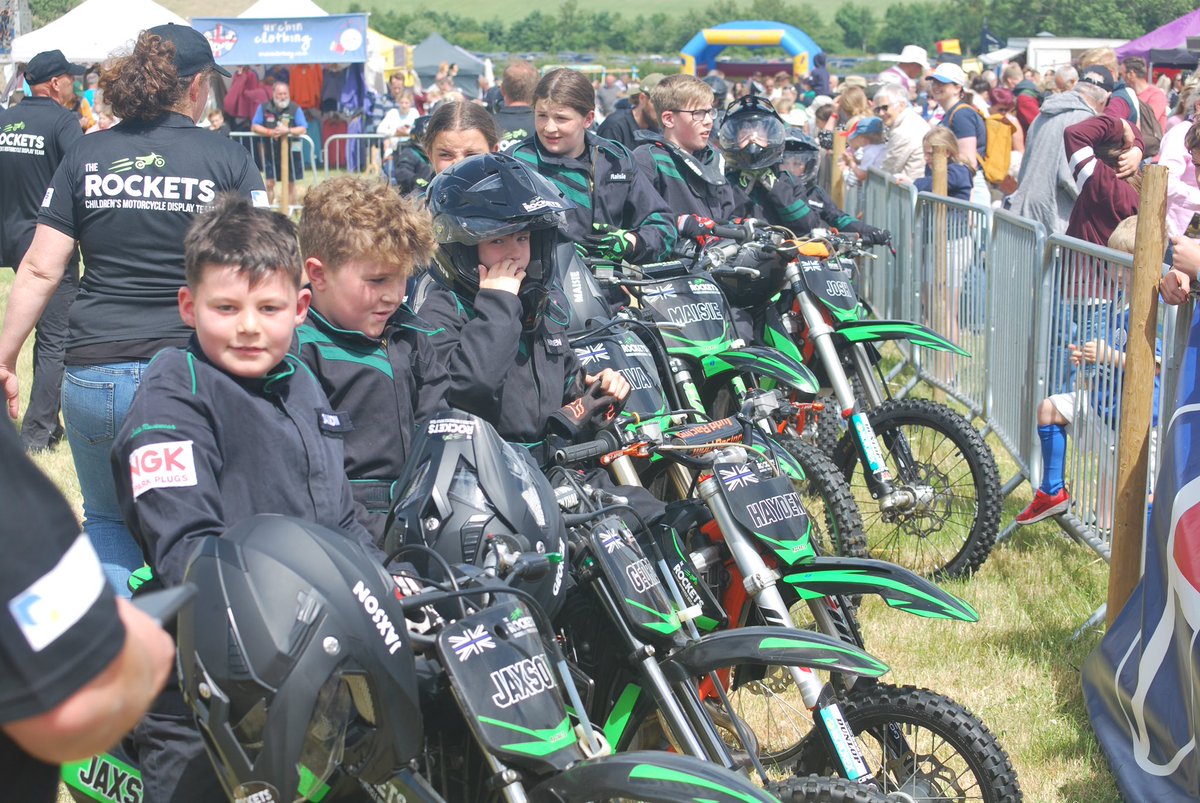 The Rockets Children’s Motorcycle Display Team tweet media