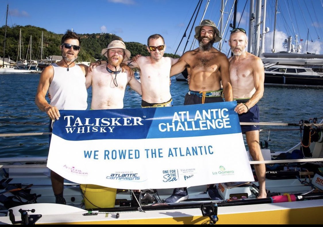 We did it! 39 days 8 hours 30 mins. 3000 miles. All for <a href="/TheJunction_YP/">The Junction</a> and <a href="/bodysoulcharity/">Body & Soul</a> #worldstoughestrow #twac2022