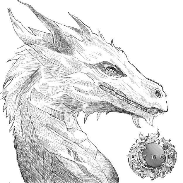 NikiVivif's tweet image. Continuing my collection of arts for @ether , the next dragon after the air dragon is the emerald dragon 
@SpiritEther @visionofviii @kvo_jov @CValley_ @aacturner 
#funarts #ether #art