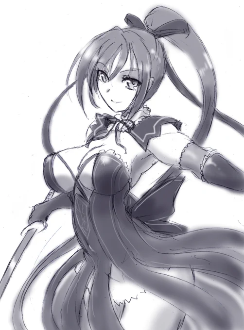 ラクガキサクヤ #サクヤ・マキシマ・エンフィールド #シャイニングシリーズ https://t.co/7YbdGnsFYU 