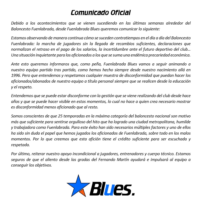 Fuenlabrada Blues 🏴󠁧󠁢󠁳󠁣󠁴󠁿 (@fuenlablues) on Twitter photo 