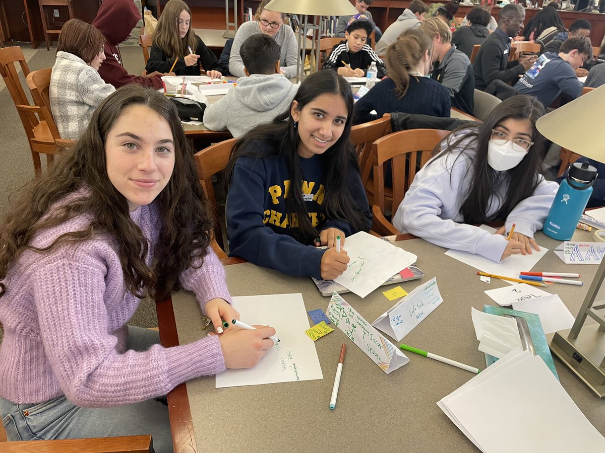 PCMiddle's tweet image. Eight of our middle graders traveled to AFS to take part in the Be The Difference leadership conference!