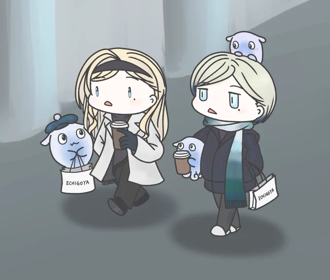 フランス姉妹のお買い物 