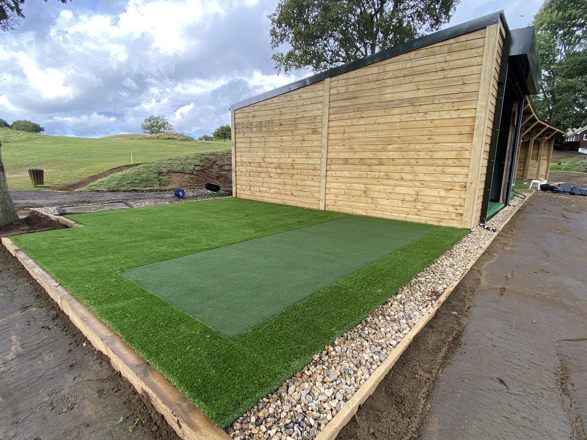 pureputtukltd's tweet photo. Outdoor hitting area installation #pureputtukltd #golfgame #puredrive #golf https://t.co/WPFHYFfgFB