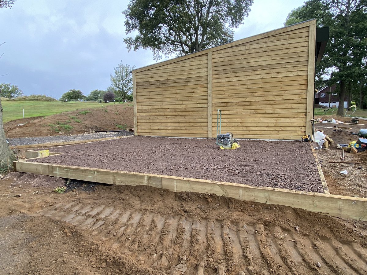 pureputtukltd's tweet photo. Outdoor hitting area installation #pureputtukltd #golfgame #puredrive #golf https://t.co/WPFHYFfgFB