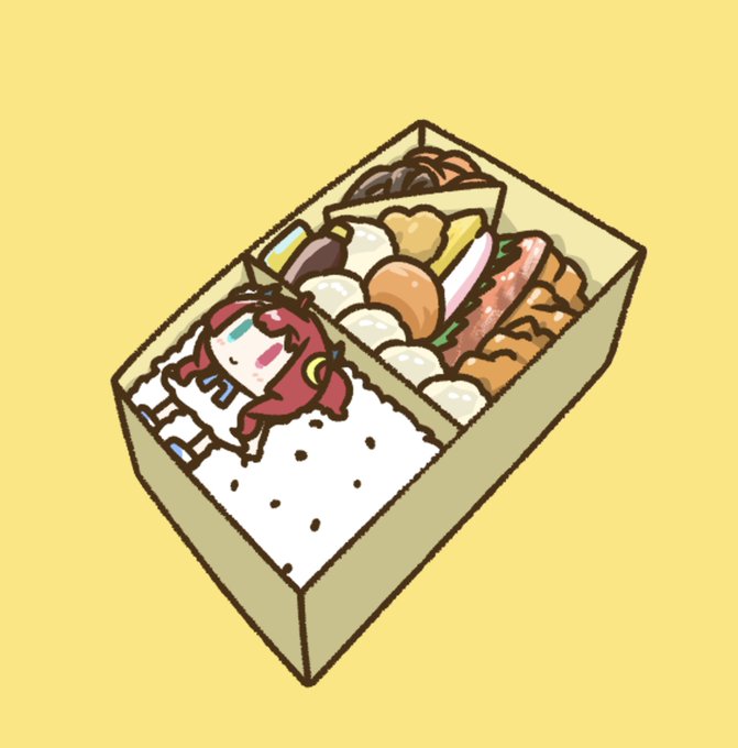 「お弁当 寿司」のTwitter画像/イラスト(新着)