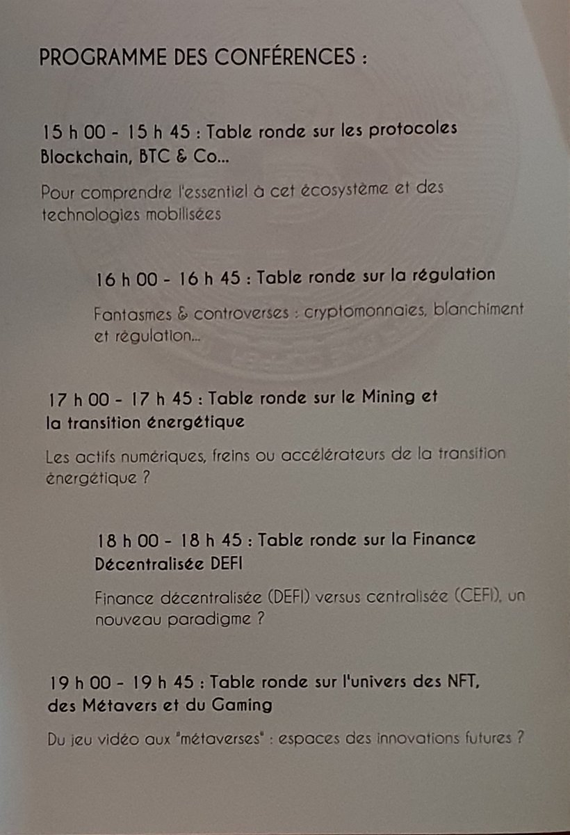 kentincrypto's tweet photo. Journée à #Auxerre pour Cryptox'r avec différents intervenants dans l'univers de la blockchain.
Merci à @LeJournalDuCoin et @MetisMining pour l'invitation https://t.co/MgIINNX5ZX