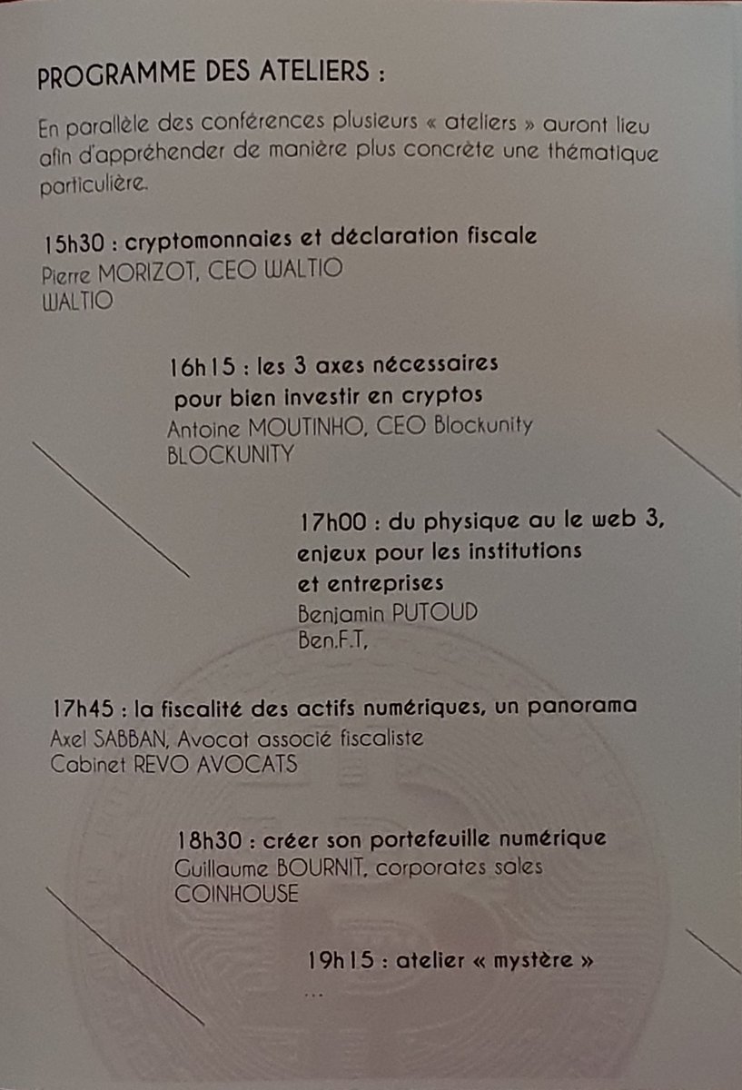kentincrypto's tweet photo. Journée à #Auxerre pour Cryptox'r avec différents intervenants dans l'univers de la blockchain.
Merci à @LeJournalDuCoin et @MetisMining pour l'invitation https://t.co/MgIINNX5ZX