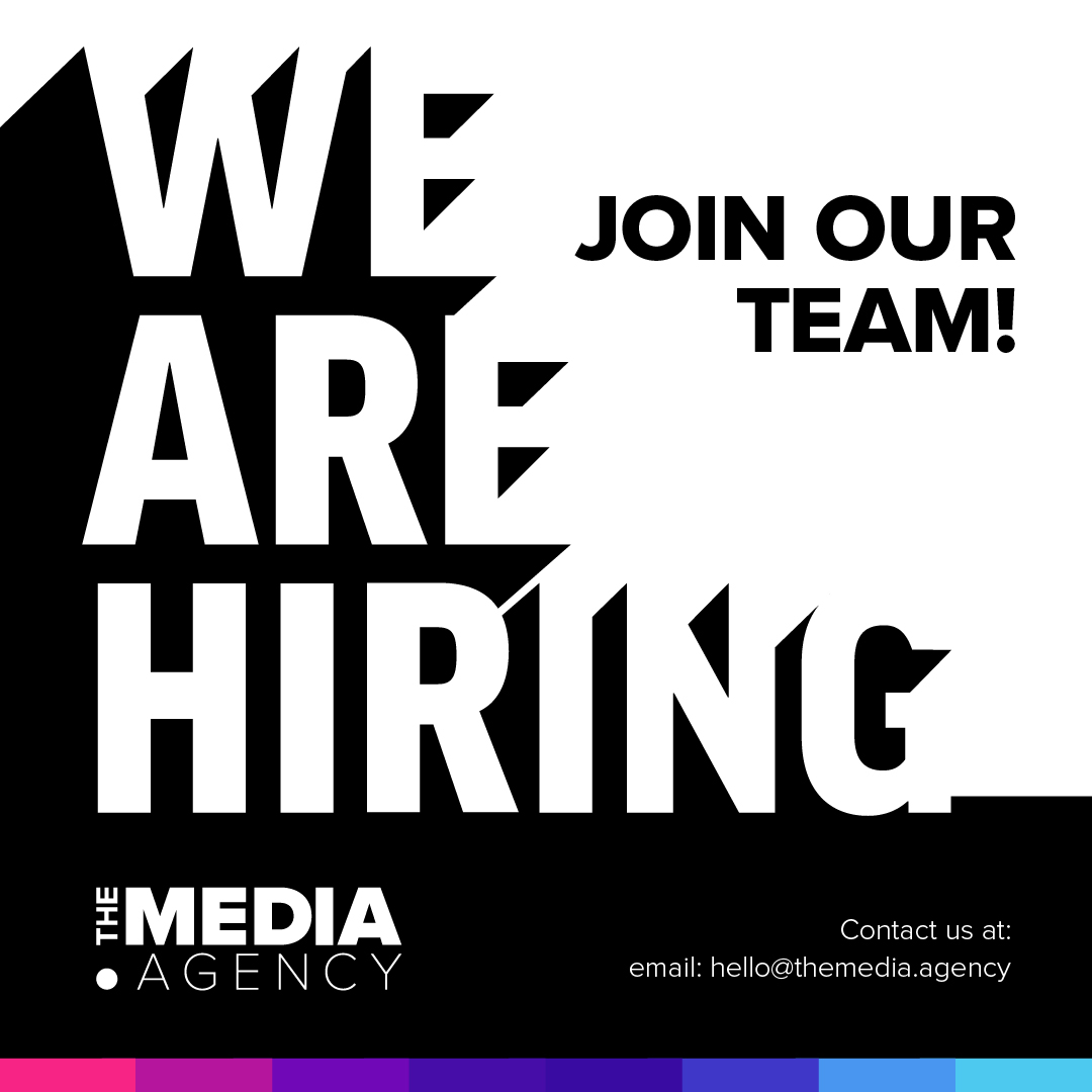 TheMedia.Agency (@the_mediaagency) on Twitter photo Exciting News, we are expanding our team and are currently #recruiting for the following roles:
- Social Media Manager
- Videographer
- Creative Content Writer
If you would like to join our team, send your CV and covering letter to hello@themedia.agency
#careers #jobs #hiring Exciting News, we are expanding our team and are currently #recruiting for the following roles:
- Social Media Manager
- Videographer
- Creative Content Writer
If you would like to join our team, send your CV and covering letter to hello@themedia.agency
#careers #jobs #hiring