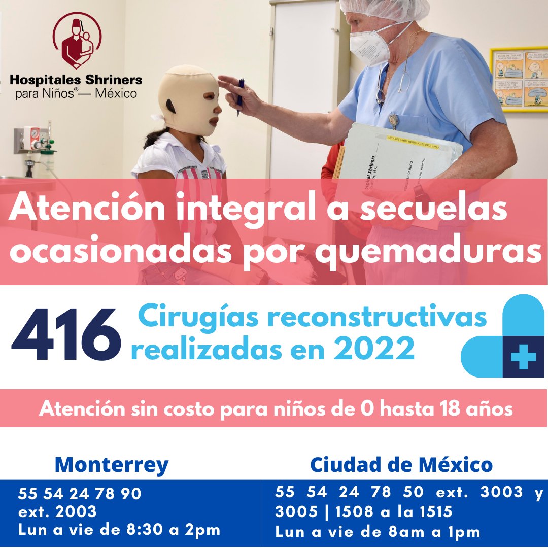 Hospital Shriners Para Niños México on Twitter "El Hospital Shriners
