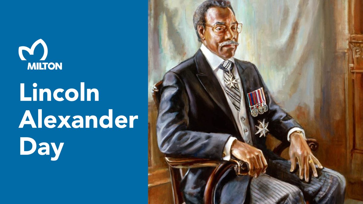 Today is Lincoln Alexander Day! 

On this day, we commemorate Lincoln Alexander, who was a champion for racial justice, a pioneer in politics, and a role model for generations of Canadians.