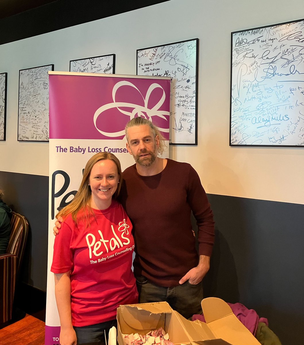 Petalscharity's tweet photo. Our Fundraising Manager, Amy, is in Nottingham today with @JackoHumanFlag for his Ring O' Fire documentary premiere - it's a must-see for anyone thinking of taking on an ultra-marathon!
#ringofire #ultramarathon #teampetals #petalstogether #babyloss #inspirtational #thankyou https://t.co/haRpn0UyMN