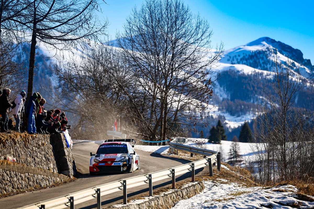 #RallyMonteCarlo SS12⏱️9:04.7!

💬'I had small slide in one place. Couldn't really trust my notes so much on that middle section - it was bit tricky'

#KR69 #ToyotaGAZOORacing