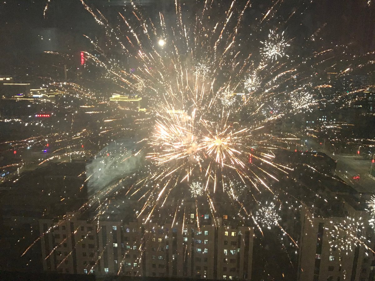 Interiorwinter's tweet image. So the fireworks have been going for 15 hours straight. I can’t help wondering if this is three years worth of pent up frustration finally being set free. Happy year of the Rabbit @StephenMcDonell and @EP_Lawrence. Your fearless presence these last few months has been so welcome