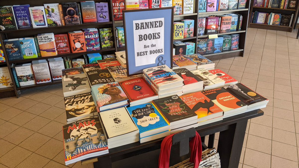 #InsteadOfBanningBooks
Seek out banned books and read them