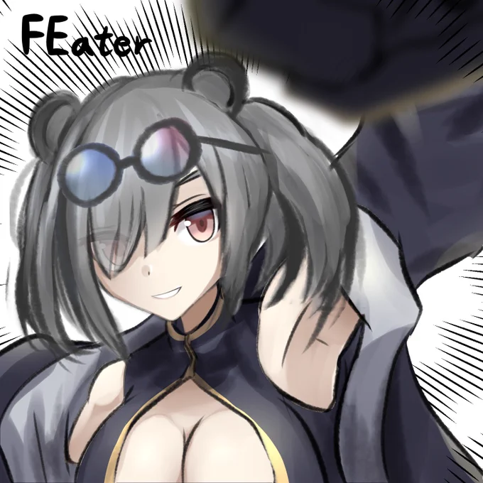 エフイーター#アークナイツ版深夜の真剣お絵かき60分一本勝負#アークナイツ 