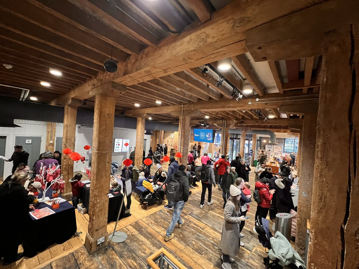StepOutArts's tweet photo. Well under way of celebrating the year of #RABBIT2023 @MuseumofLondon Dockland! Lots of activities for today and tomorrow (Sunday). https://t.co/lWFKoomDyz