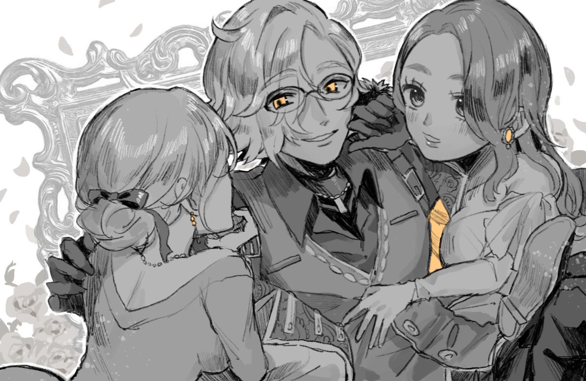 #創作クラスタと繋がりたい 
#冬の創作クラスタフォロー祭り 
ちょっとダークな雰囲気の自創作をメインで描いています！よろしくお願いします🙇‍♀️