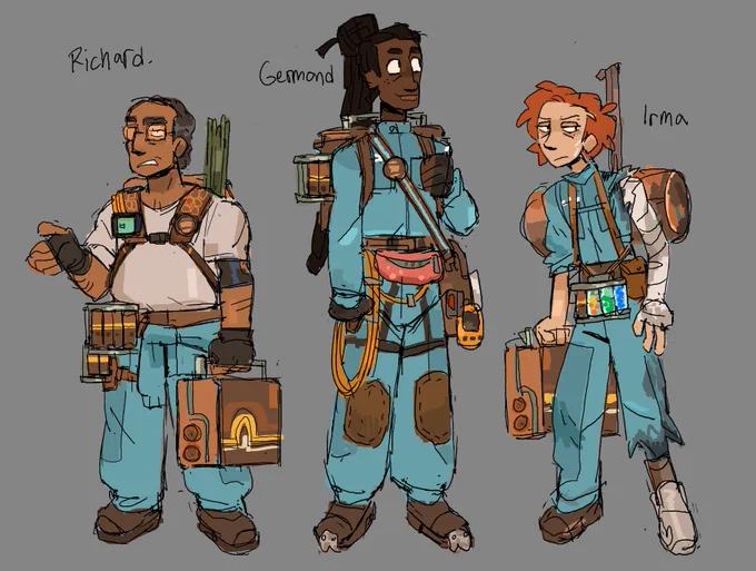 Some logos and character designs! 