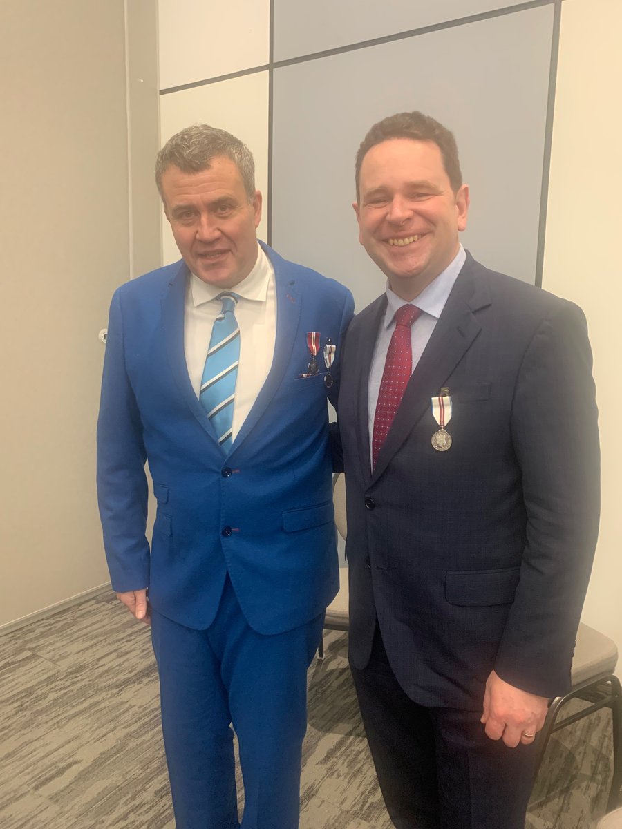 rbatherson's tweet photo. Thank you @Aliduale1 for a great event honouring those in our community for service.  Grateful being recognized with a Queen’s Platinum Jubilee Medal with fellow Halifax Armdale residents who have found ways to give back in their own way #service https://t.co/QLV2fAA0Jj