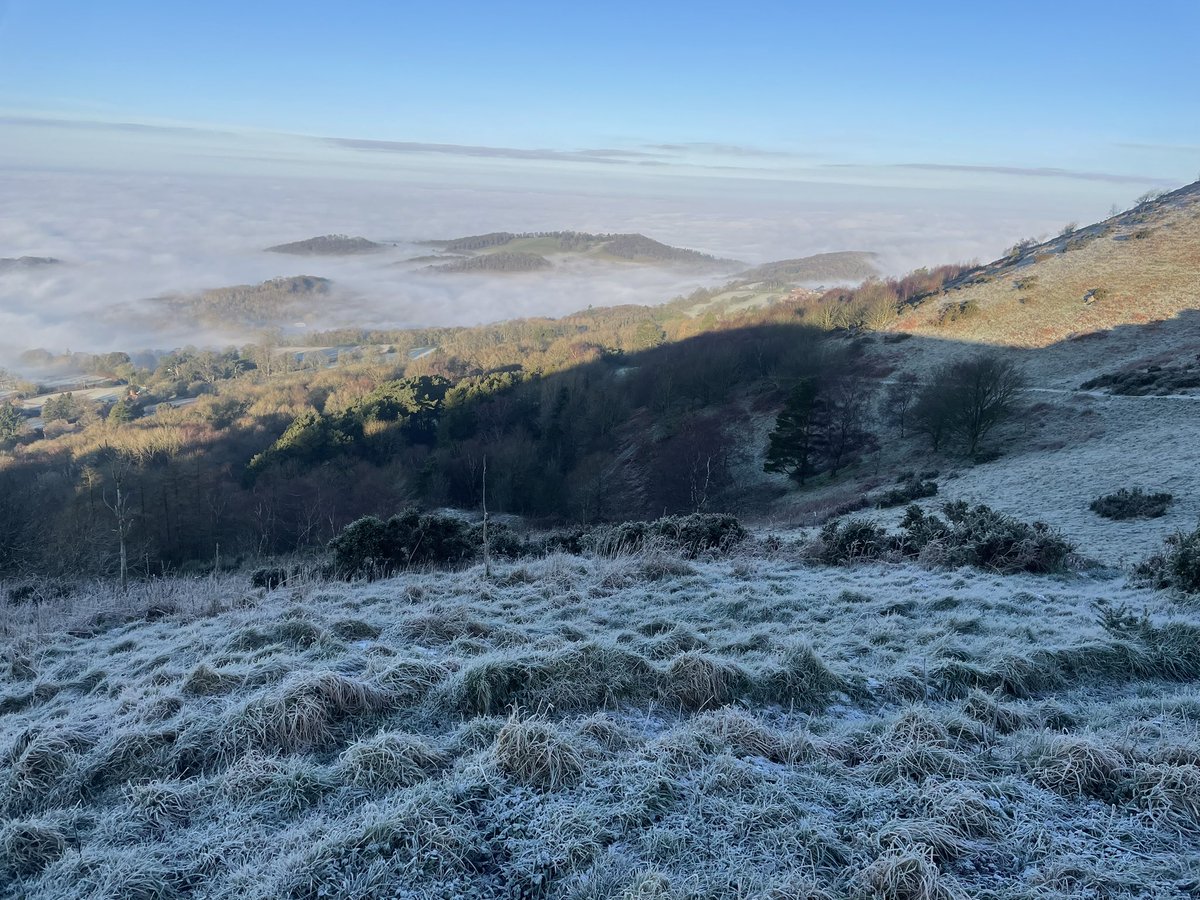 Beautiful cloud inversion #malvernhills
#cloudinversion