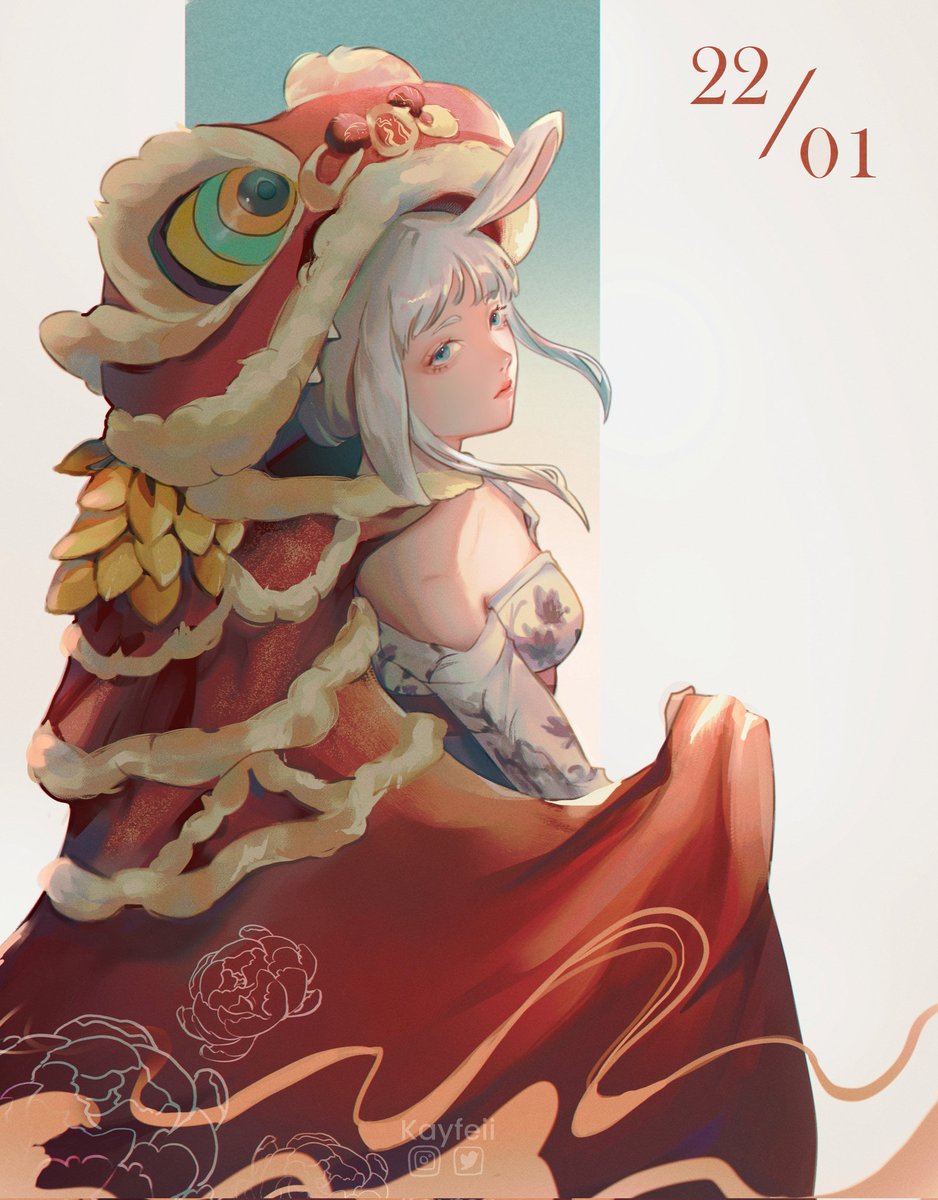 Happy Lunar New Year 2023 🐰!
#hny2023 #illustration #イラスト