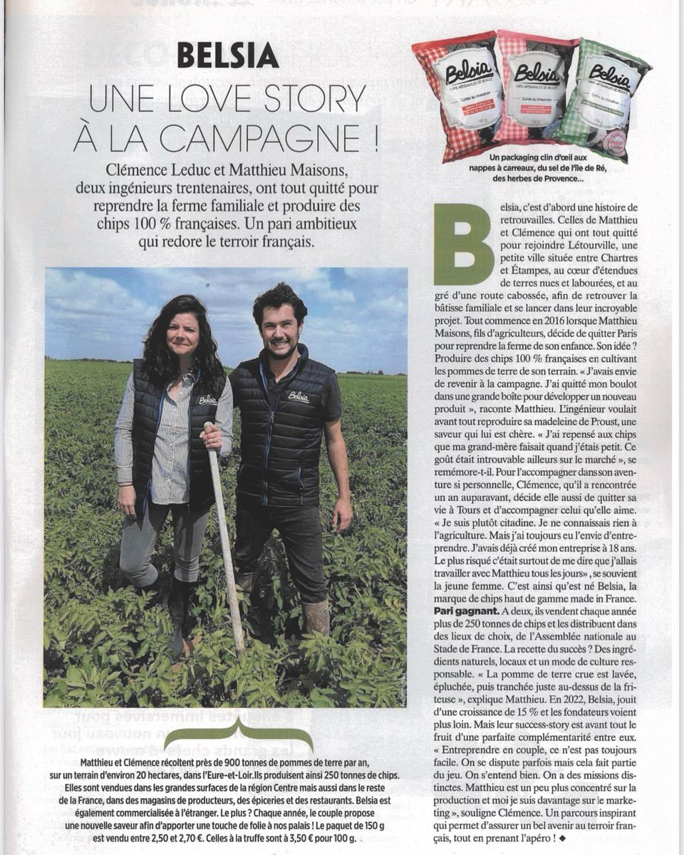 Belsia (chips à la française) 
une love story à la campagne 👌 <a href="/GALAfr/">Gala</a>