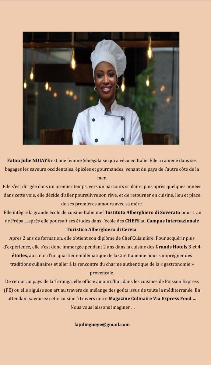 PoissonExpress's tweet photo. Mon cadeau d'anniversaire pour la plus gentille @DiorfallGueye2 ..avec ce masterclass de @OumouSangare ..un plat composé de légumes 100%BIO et du poulpe ..#ExpressFood ...
#PoissonExpress...#Rtapprecies https://t.co/QeHNTAHfb7