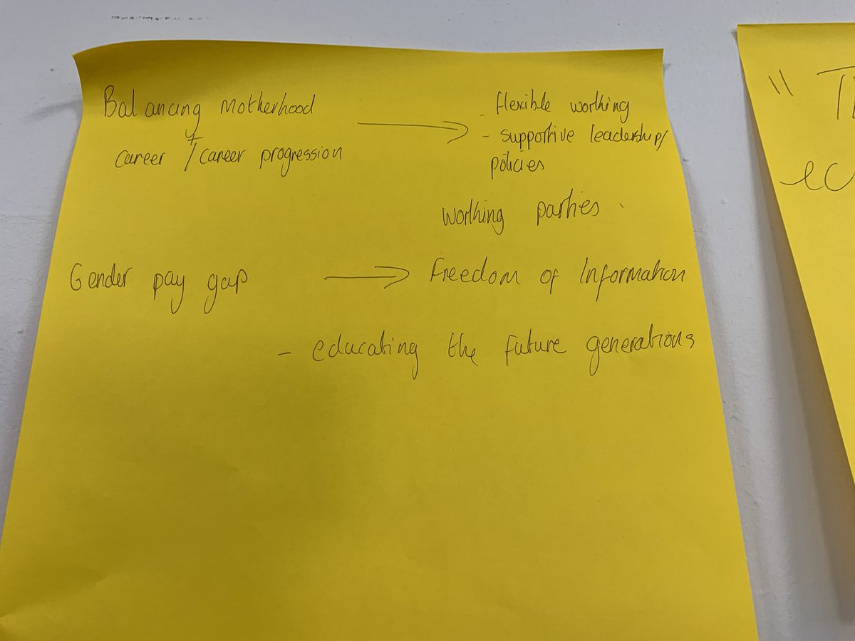 ViviennePorritt's tweet photo. #AWLConf Balancing the #MotherhoodPenalty with supportive leadership. 👊🏽👊🏽👊🏽#WomenEd 2. https://t.co/r00DSR0zBq
