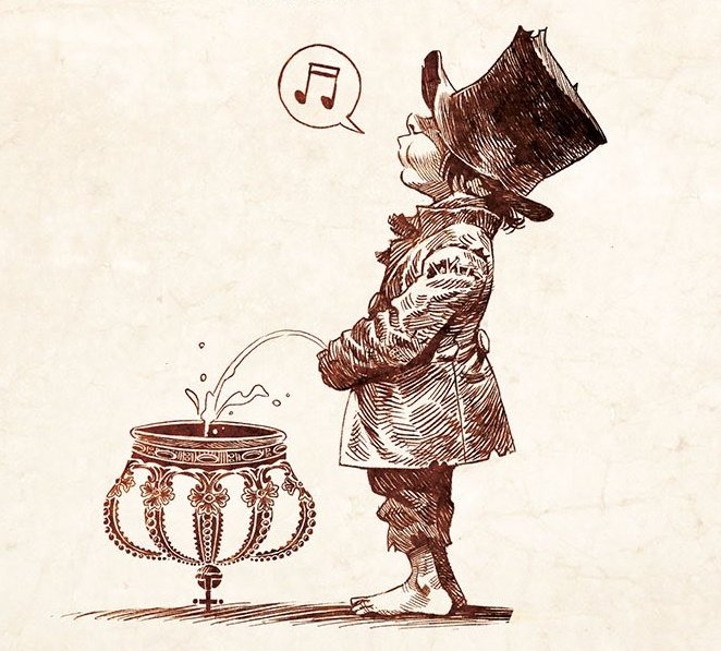 No he podido dejar de poner esta ilustración de las páginas de títulos del quinto tomo con un <a href="/josep_homs/">josep Homs</a>  clasicote y "juguetón".