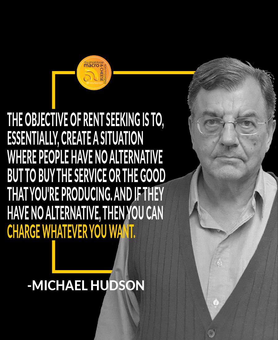 CheeseMacro's tweet photo. Michael Hudson brings his vast knowledge of economic history to RP Live, a webinar, where he answers questions about his book “The Destiny of Civilization"

#EconomicRent #MMT #DebtJubilee #FinanceCapital #usury #UnearnedIncome

https://t.co/ZYLIQd7g5G https://t.co/mFrx0UcXzi