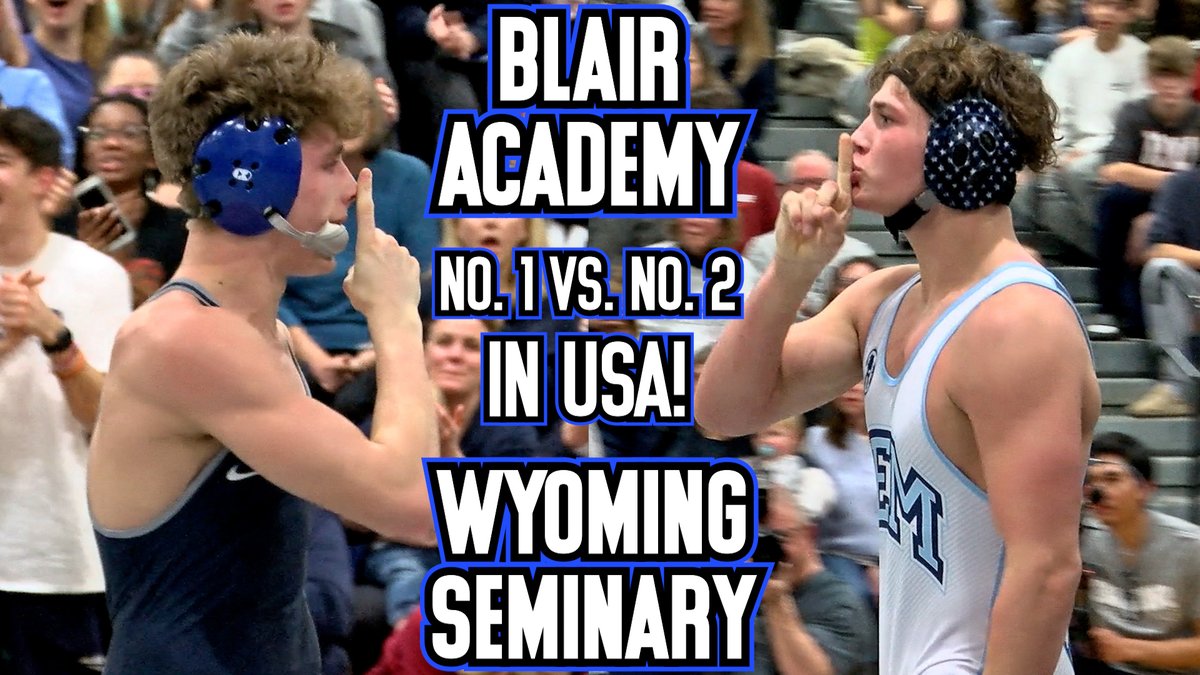 The battle between the Nos. 1 and 2 programs in the nation had an incredible atmosphere, produced memorable bouts and went down to the wire. We've got ALL the highlights from @Blair_Wrestling and @SemWrestling with the nation's top spot on the line. 📽️: jerseysportszone.com/blair-academy-…
