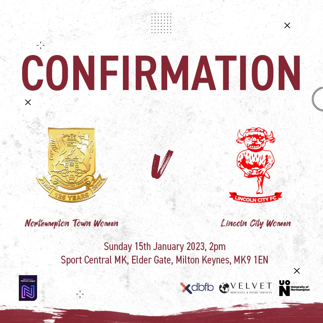 ❗️ Tomorrow's <a href="/FAWNL/">FA Women's National League</a> Division One Midlands fixture against <a href="/Lincoln_Women/">Lincoln Women</a> will be played <a href="/SportCentralMK/">Sport Central</a>, Elder Gate, Milton Keynes, MK9 1EN.

#Together | #ntfc | #ShoeArmy 👞