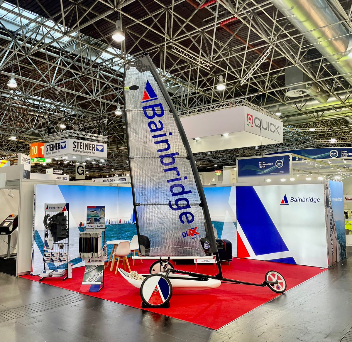 Bainbridge_Int's tweet image. #boot2023 starts today Hall10 Stand E74 location Duesseldorf Germany