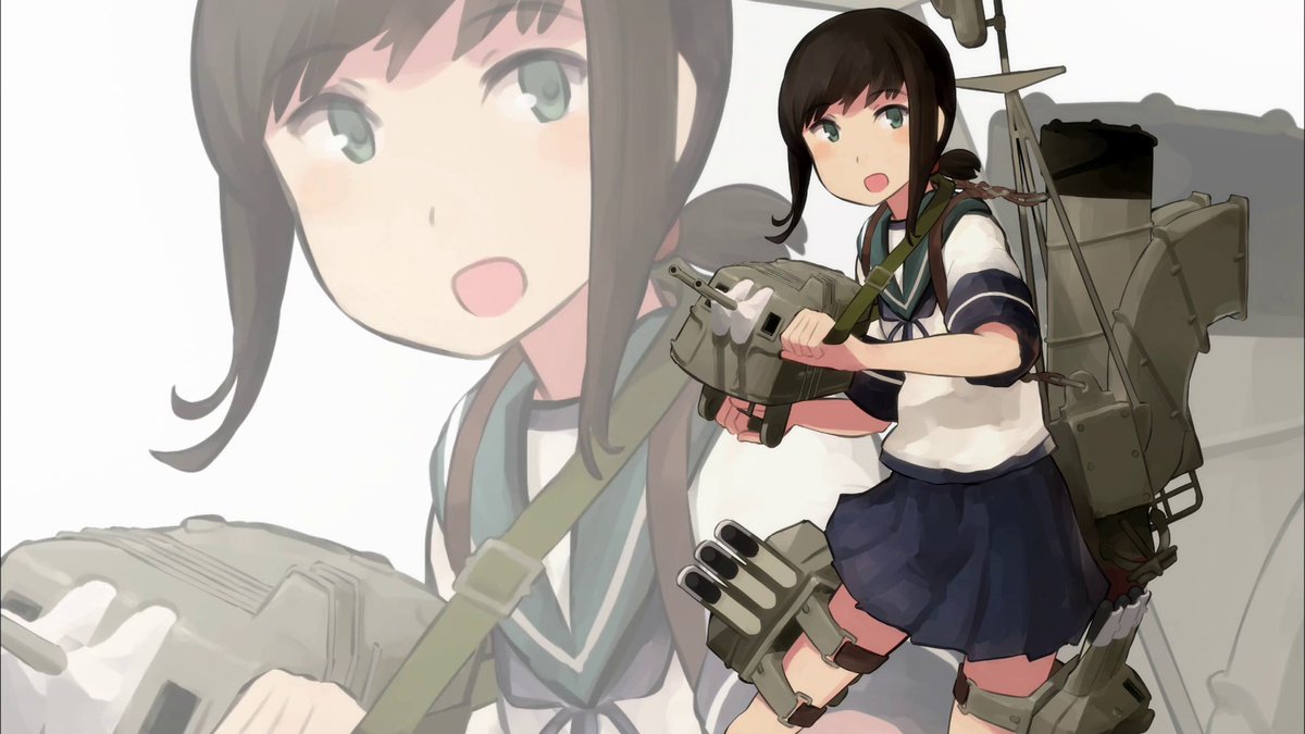 艦これ「艦これ書き下ろし収集中。吹雪、その4。アイキャッチ 」|あかのイラスト