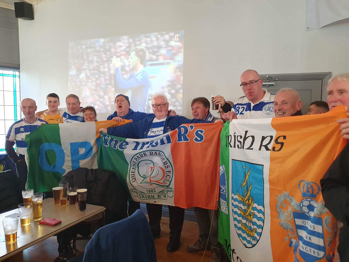 #IrishRs in The Conningham #QPR