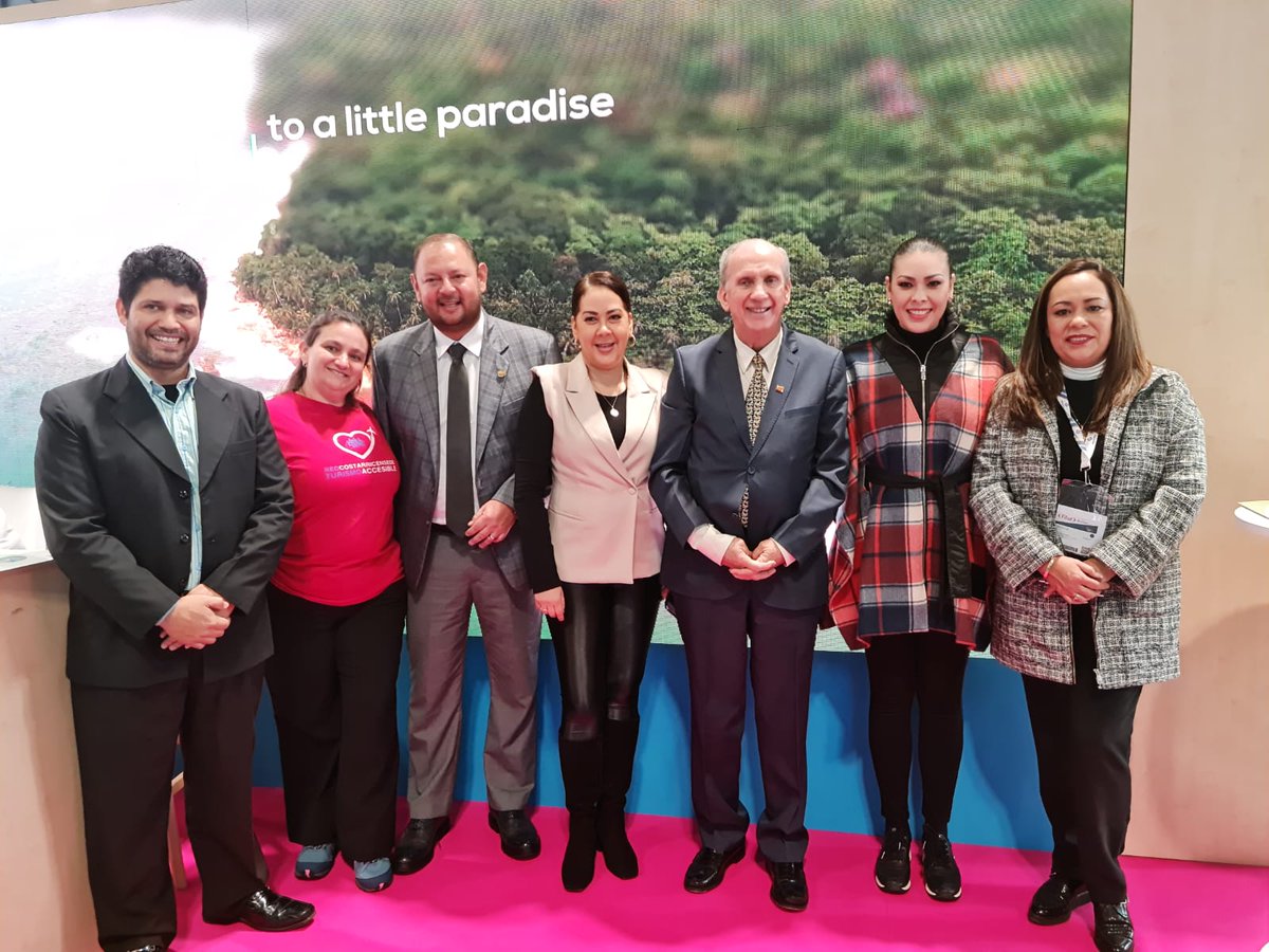 CAFEDECATUR's tweet photo. #Fedecatur, firma convenio de Cooperación Internacional con Red Centroamericana de Turismo Accesible, en el marco de #Fitur2023. https://t.co/hQz7zSJPSV